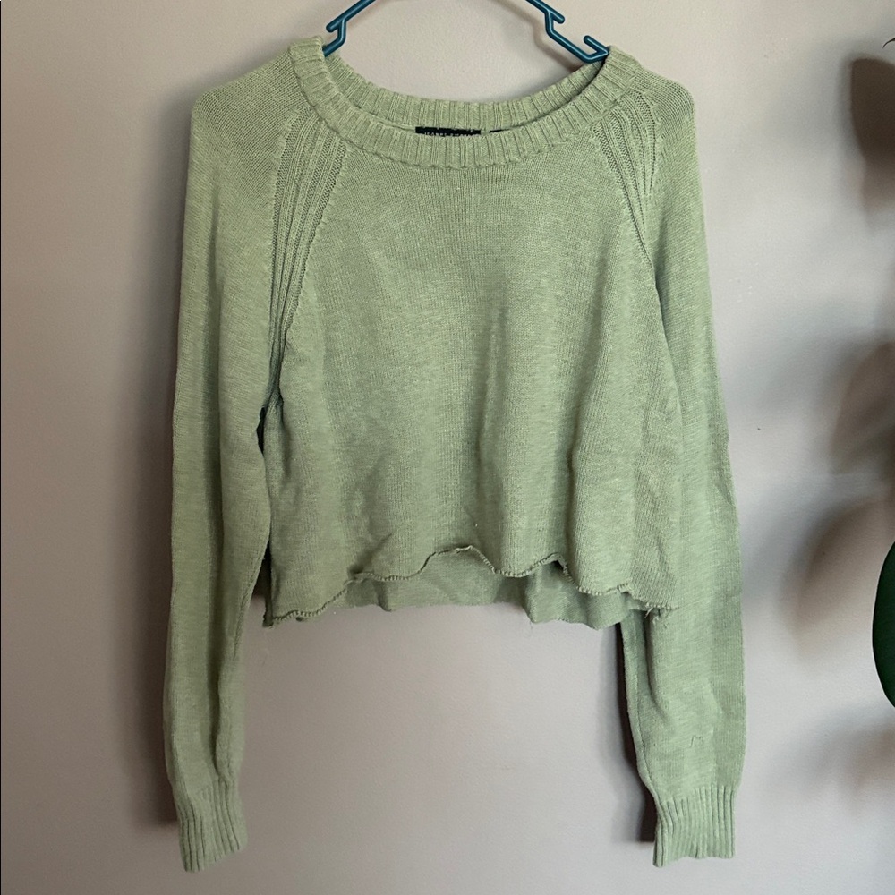JEANNE PIERRE Sage Knit Sweater